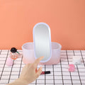 Makeup Organizer with LED Mirror