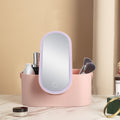 Makeup Organizer with LED Mirror