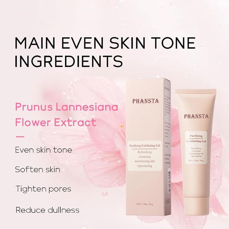 Facial Exfoliating Pore Gel gently removes dead skin cells and unclogs pores for smooth, radiant skin