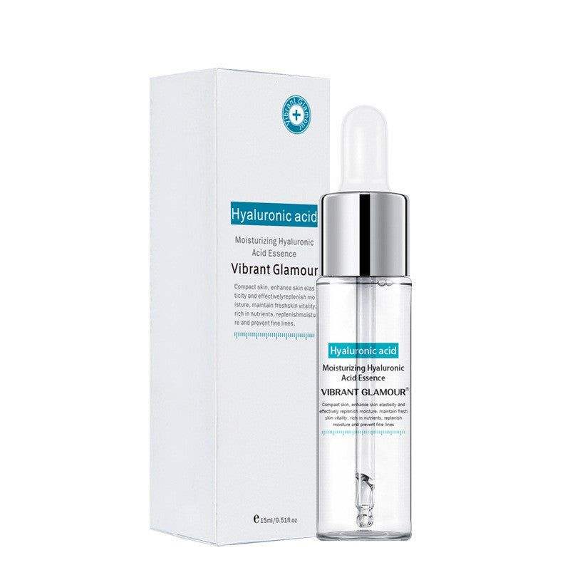 Bottle of Hyaluronic Acid Facial Serum for deep hydration and glowing skin