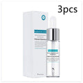 Hyaluronic Acid Facial Serum bottle with water droplets representing hydration and skin glow