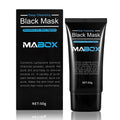 Charcoal peel mask tube with bamboo charcoal ingredients for deep pore cleansing and blackhead removal
