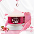 Rose Clay Face Mask creamy paste for moisturizing and oil control on all skin types