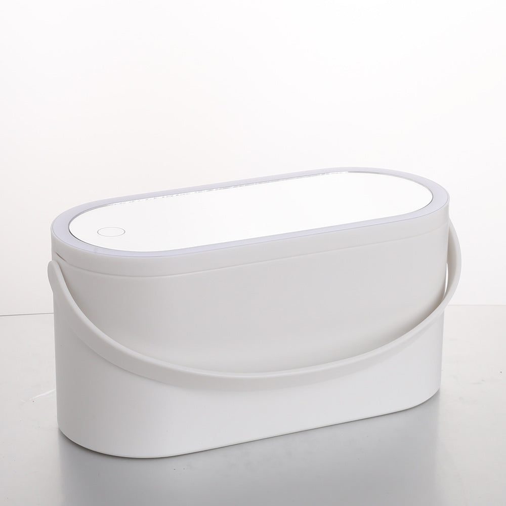 Makeup Organizer with LED Mirror