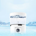 Compact rechargeable portable facial moisturizer spraying fine mist for skin hydration and travel use