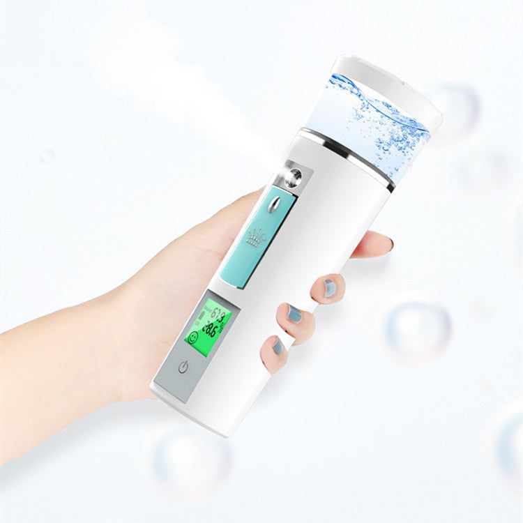 Rechargeable Portable Facial Moisturizer compact USB rechargeable fine mist sprayer for skin hydration and travel use